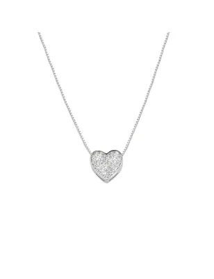 Collana Cuore Luminoso Pavé Donna Amen - category_name - XDMG De Marchi Gianotti