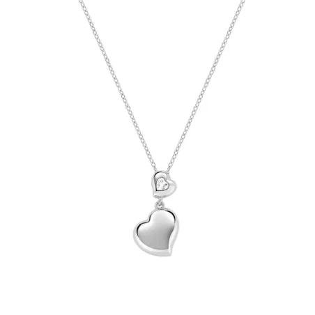 Collana Cuori Gemelli con Zircone Donna Amen - category_name - XDMG De Marchi Gianotti