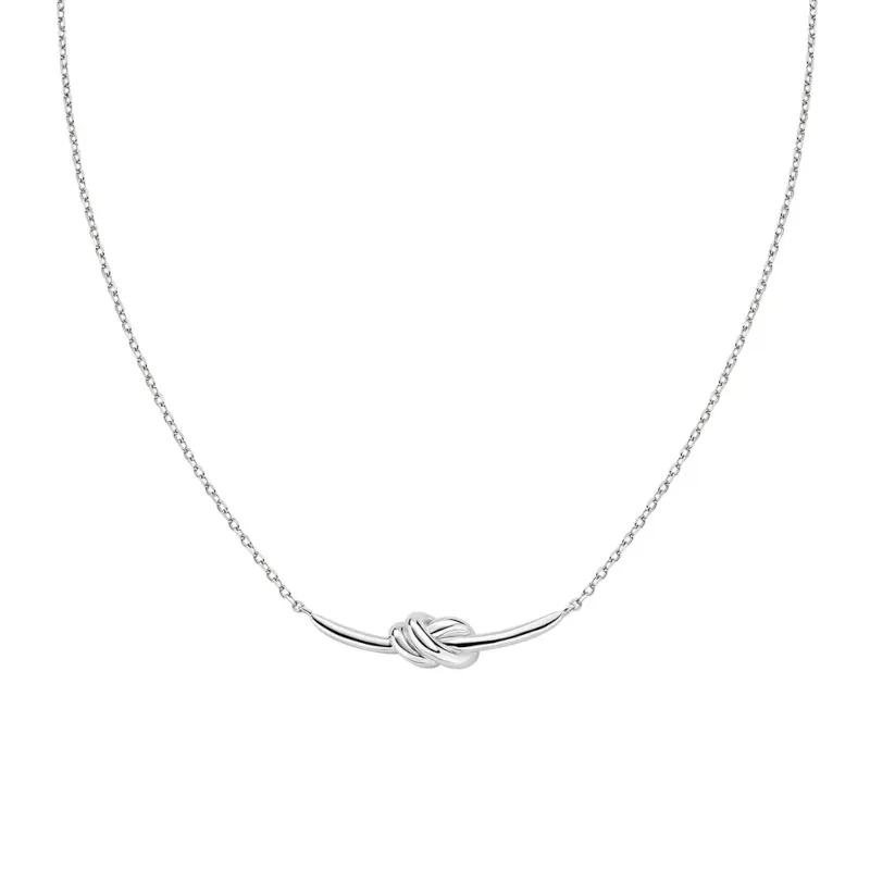 Collana Nodo d'Amore in Ottone Donna Amen Collana Nodo d'Amore in Ottone Donna Amen