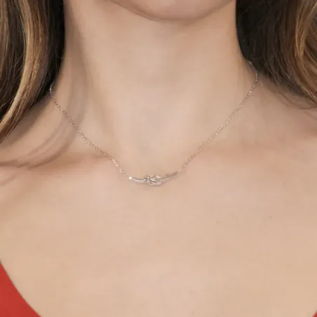 Collana Nodo d'Amore in Ottone Donna Amen