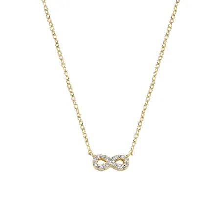 Collana Mini Infinito Pavé Dorata Donna Amen - category_name - XDMG De Marchi Gianotti