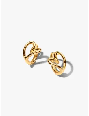 Orecchini Cerchi Cuore Piccolo Linea Sinuosa Donna Pandora - category_name - XDMG De Marchi Gianotti