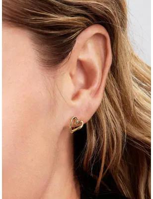 Orecchini Cerchi Cuore Piccolo Linea Sinuosa Donna Pandora - category_name - XDMG De Marchi Gianotti