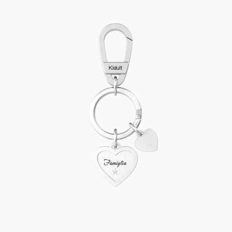 PORTACHIAVI CON CUORE E FRASE FAMIGLIA KIDULT  781007 KIDULT