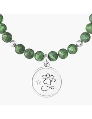 BRACCIALE ELASTICO GIADA VERDE E CIONDOLO PETS KIDULT - category_name - XDMG De Marchi Gianotti