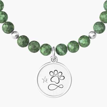 BRACCIALE ELASTICO GIADA VERDE E CIONDOLO PETS KIDULT - category_name - XDMG De Marchi Gianotti