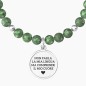 BRACCIALE ELASTICO GIADA VERDE E CIONDOLO PETS KIDULT BRACCIALE ELASTICO GIADA VERDE E CIONDOLO PETS KIDULT