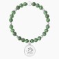 BRACCIALE ELASTICO GIADA VERDE E CIONDOLO PETS KIDULT BRACCIALE ELASTICO GIADA VERDE E CIONDOLO PETS KIDULT