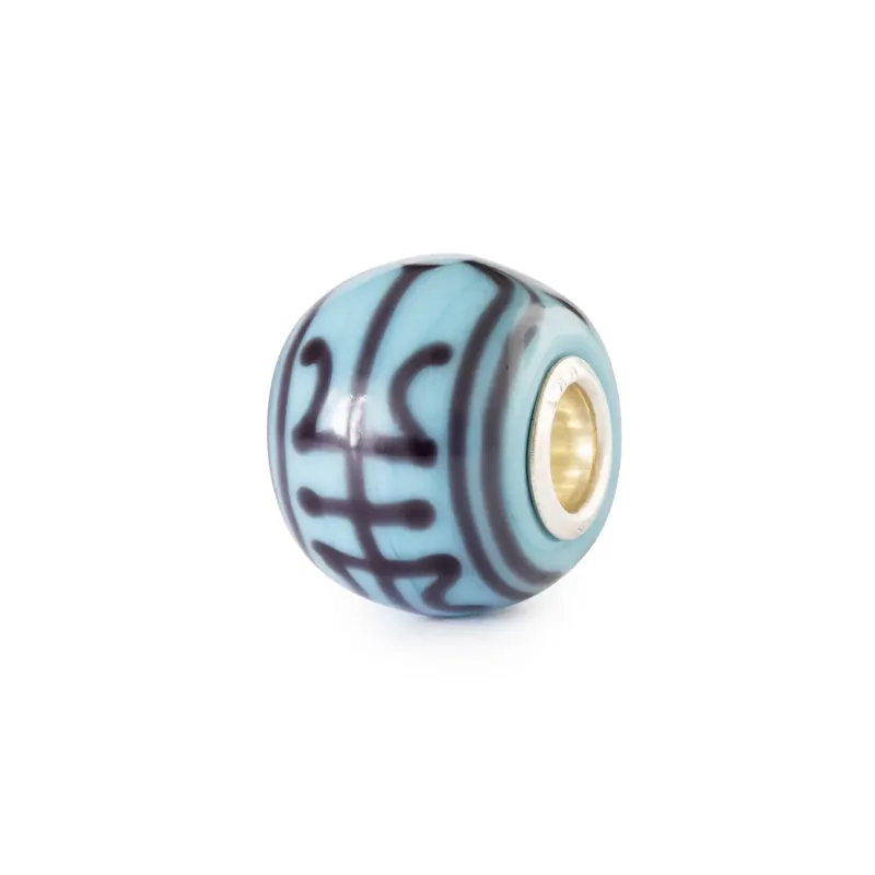 Charm Il Mio Centro vetro Murano TGLBE-30185 Uomo Trollbeads