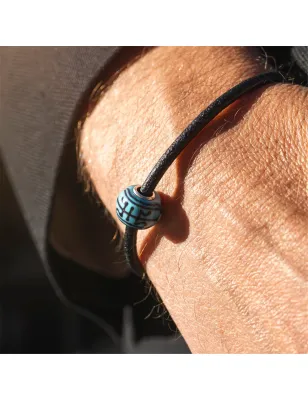 Charm Il Mio Centro vetro Murano TGLBE-30185 Uomo Trollbeads