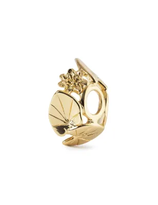 Bead Abbraccio di Ninfea placcato oro TGPBE-40004 Donna Trollbeads - category_name - XDMG De Marchi Gianotti