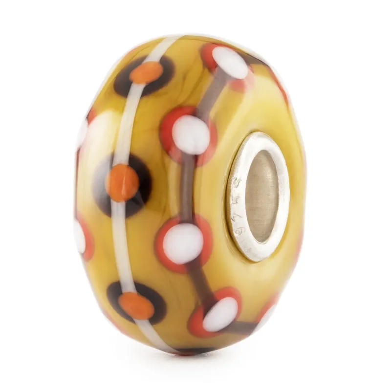 Charm Pizzico di Cannella vetro Murano TGLBE-20470 Donna Trollbeads