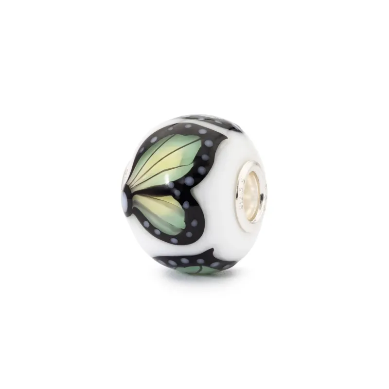 Bead Farfalla della Terra vetro Murano TGLBE-30194 Donna Trollbeads