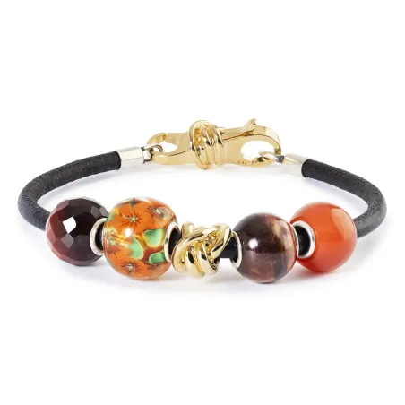 Bead Anima dei Fiori vetro Murano TGLBE-30196 Donna Trollbeads