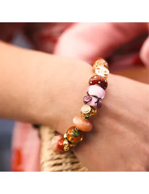 Bead Anima dei Fiori vetro Murano TGLBE-30196 Donna Trollbeads - category_name - XDMG De Marchi Gianotti