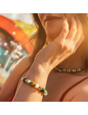 Bead Figli dei Fiori vetro Murano TGLBE-30197 Donna Trollbeads