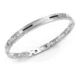 Bracciale in acciaio e spinelli neri Uomo Zancan Bracciale in acciaio e spinelli neri Uomo Zancan