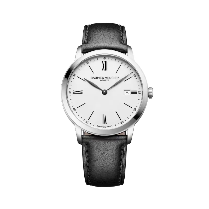 Orologio Classima quarzo 40mm datario M0A10884 Uomo Baume & Mercier Orologio Classima quarzo 40mm datario M0A10884 Uomo Baume & Mercier