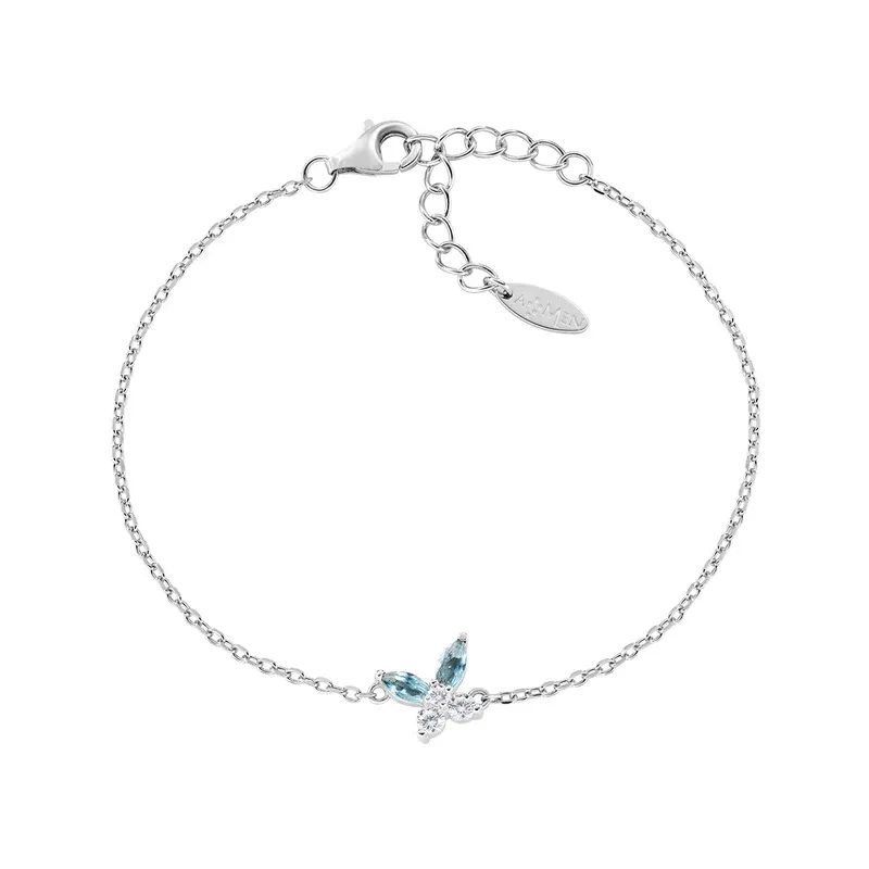 Bracciale Petali Blu London Donna Amen Bracciale Petali Blu London Donna Amen