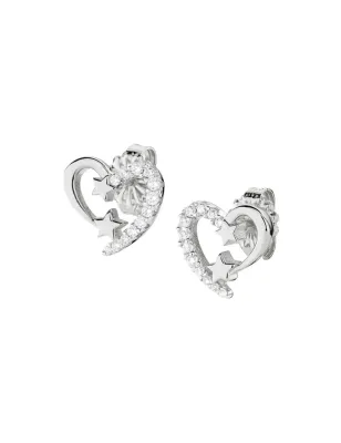 Orecchini Cuore in Argento con Zirconi Donna Amen - category_name - XDMG De Marchi Gianotti