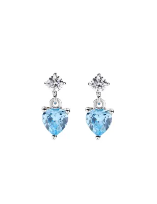 Orecchini Princess Cuore Acquamarina Donna Amen - category_name - XDMG De Marchi Gianotti