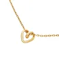 Collana B&ME Dorata con Cuore Donna Breil Collana B&ME Dorata con Cuore Donna Breil