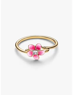 Anello Dorato Principesse Disney, Vaiana, Fiore m.56 Donna Pandora