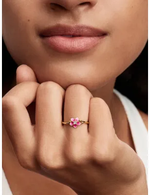 Anello Dorato Principesse Disney, Vaiana, Fiore m.56 Donna Pandora - category_name - XDMG De Marchi Gianotti