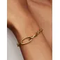 Bracciale Dorato Maglia Link Ovale cm.20 Donna Pandora Bracciale Dorato Maglia Link Ovale cm.20 Donna Pandora