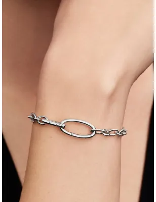 Bracciale Maglia Link Ovale cm.23 Donna Pandora ME