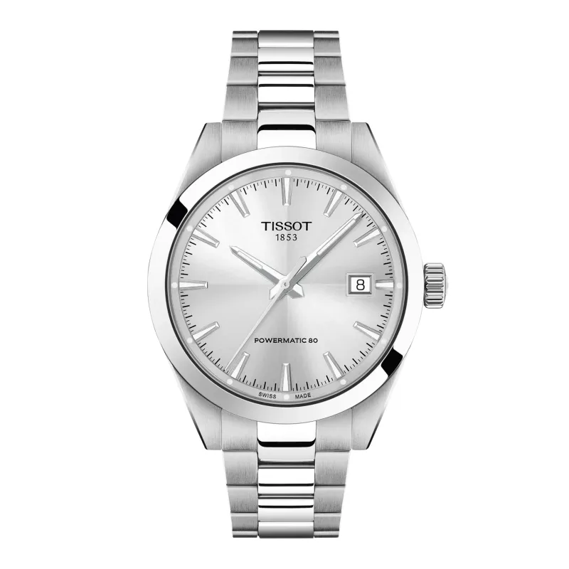 Orologio Powermatic 80 argento 38mm T165.807.11.031.00 Uomo Tissot Orologio Powermatic 80 argento 38mm T165.807.11.031.00 Uomo Tissot