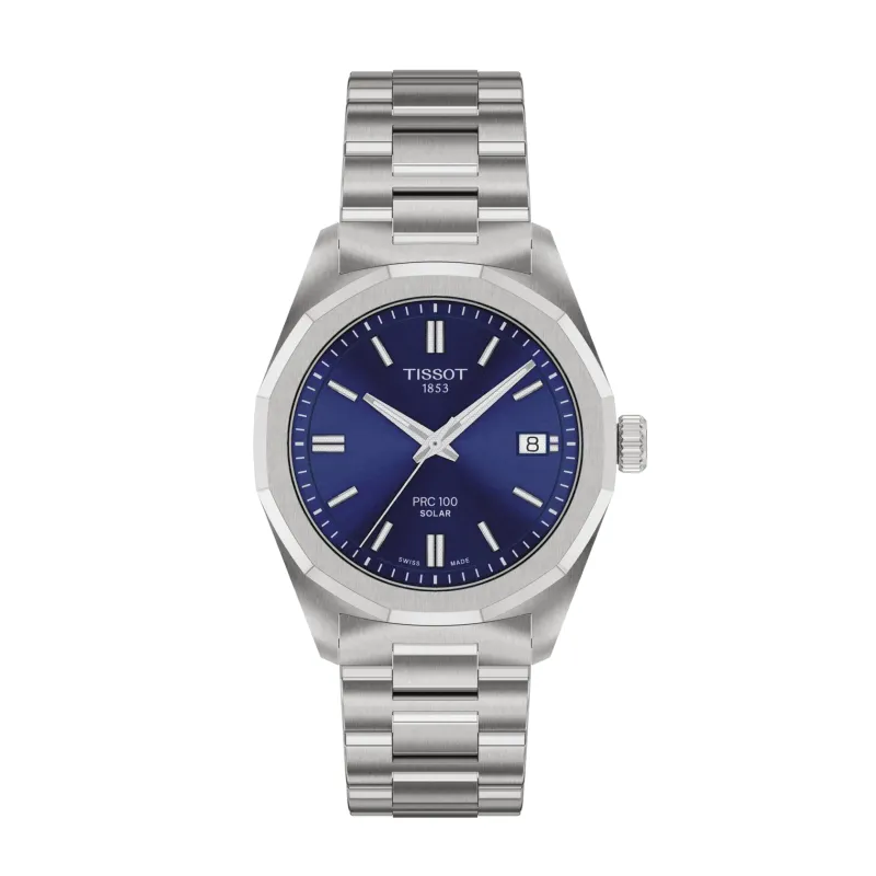 Orologio PRC 100 Solar blu 34mm T151.822.11.041.00 Donna Tissot Prc 100 Orologio PRC 100 Solar blu 34mm T151.822.11.041.00 Donna Tissot Prc 100