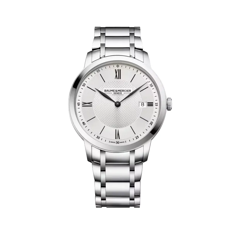 Orologio Classima quarzo acciaio 40mm M0A10883 Uomo Baume & Mercier Orologio Classima quarzo acciaio 40mm M0A10883 Uomo Baume & Mercier