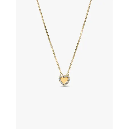 Collana Dorata Cuore e Pavé Donna Pandora - category_name - XDMG De Marchi Gianotti