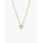 Collana Dorata Cuore e Pavé Donna Pandora Collana Dorata Cuore e Pavé Donna Pandora