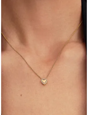 Collana Dorata Cuore e Pavé Donna Pandora - category_name - XDMG De Marchi Gianotti