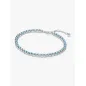 Bracciale Tennis Critalli Azzurri cm.20 Donna Pandora