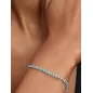 Bracciale Tennis Critalli Azzurri cm.20 Donna Pandora