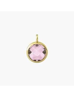CIONDOLO TONDO ROSA ENERGIA DONNA KIDULT 