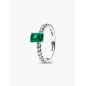 Anello Taglio Baguette Verde mis.52 Donna Pandora Anello Taglio Baguette Verde mis.52 Donna Pandora
