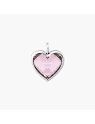 CIONDOLO GRANDE CUORE ROSA DONNA KIDULT 