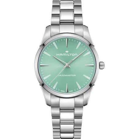 Orologio Jazzmaster Quartz turchese 40mm H32461161 Uomo Hamilton - category_name - XDMG De Marchi Gianotti