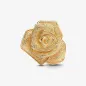 Charm Rosa Grande Placcatura Oro 14k Donna Pandora