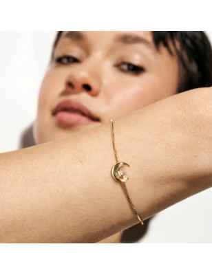 Bracciale Dorato Dreams Beats Cerchio Donna Nomination