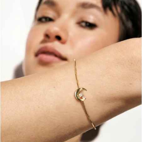 Bracciale Dorato Dreams Beats Cerchio Donna Nomination