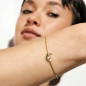 Bracciale Dorato Dreams Beats Cerchio Donna Nomination