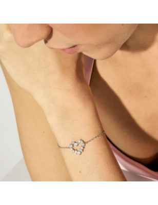 Bracciale Colour Wave Cuore Pietre Bianche Donna Nomination - category_name - XDMG De Marchi Gianotti