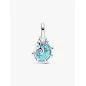 Charm Pendente Conchiglia Vetro di Murano Turchese Donna Pandora Charm Pendente Conchiglia Vetro di Murano Turchese Donna Pandora