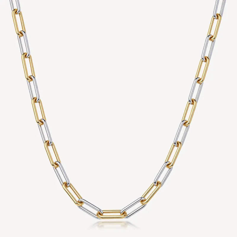 Collana Emphasis con Elementi Incrociati Ovali Donna Brosway