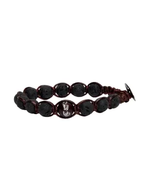 Bracciale Cinque Elementi Acqua lava nera BHS906-98 Tamashii - category_name - XDMG De Marchi Gianotti